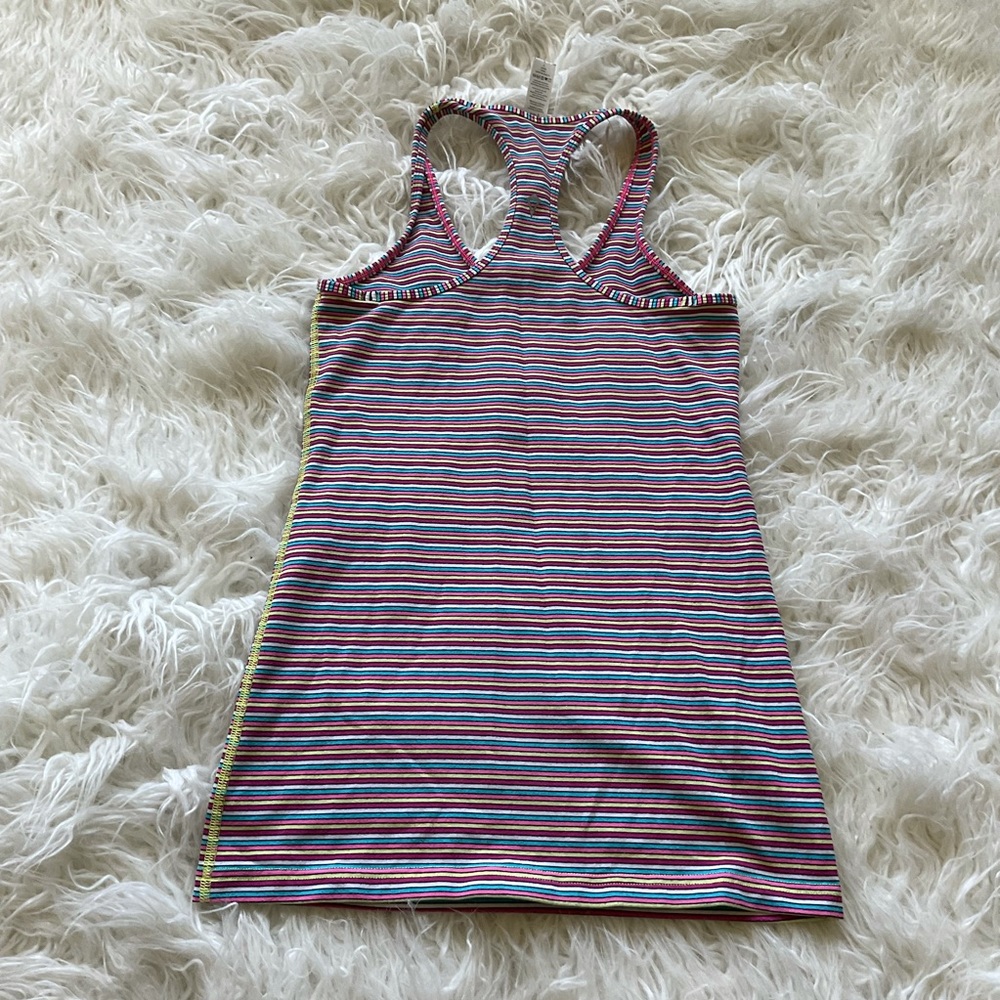 Ivivva Hyper Stripe Racerback Tank - Picture 3 of 4